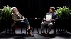Letterman between two ferns Meme Template