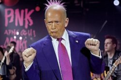 Punk Rock Donald Trump Meme Template