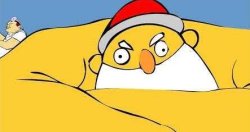 Nasty Santa Meme Template