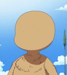 Faceless Tony Tony Chopper without antlers Meme Template
