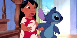 lilo and stitch shocked Meme Template