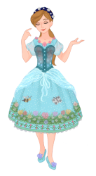 Spring April Dress Fashion Doll Meme Template