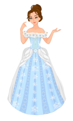 Winter Snowflake Dress Meme Template