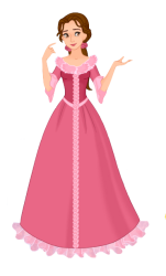 Belle Wearing Her Pink Dress Meme Template