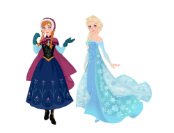 Anna and Elsa of Arendelle Meme Template