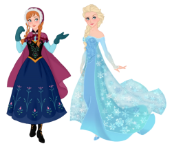Elsa and Anna (True Sisters) Meme Template