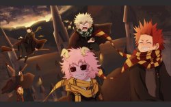 BAKUSQAD AWSOMELY RIDING BROOMS Meme Template