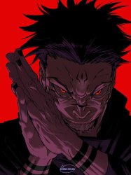 Sukuna rubbing hands Meme Template