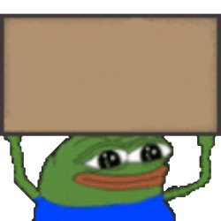 pepe sign smile Meme Template