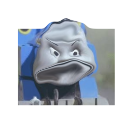 I made thomas a squash from PVZ Meme Template