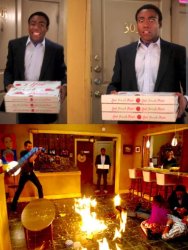 Community Fire Meme Template