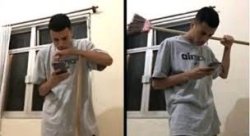 phone cleaning break Meme Template