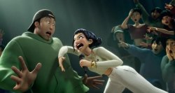 Zooey rapping Kpop demon hunters Meme Template