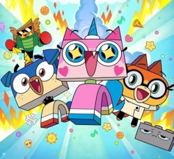 Unikitty and the Gang Meme Template