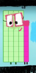 Numberblock Fanmade 48 Meme Template