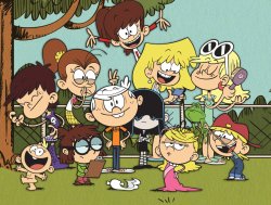 The Loud Siblings 1 Boy and 10 Girls Meme Template