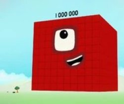 Numberblock 1000000 Meme Template