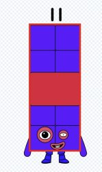 Numberblock Cursed 11 Meme Template