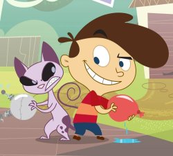 Coop and Mr Cat Meme Template