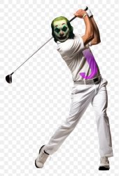 Joker golfer Meme Template