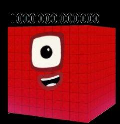 Numberblock 1000000000000 Meme Template