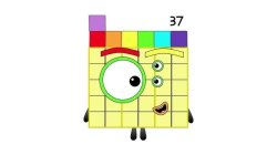 Numberblock Cursed 37 Meme Template