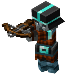 Minecraft Dungeons Pillager Shooting Meme Template