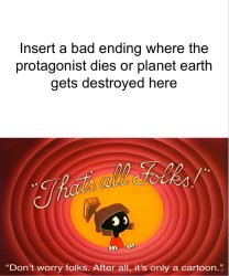 The Camping Episode is only a cartoon Meme Template