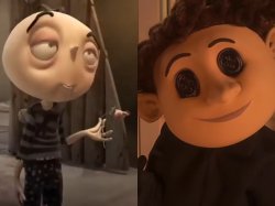 Figaro Pho and Other Wybie Meme Template