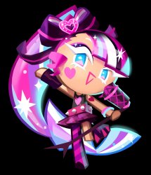 Shining Glitter Cookie Meme Template