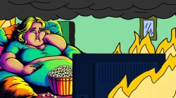 lonely tv Meme Template