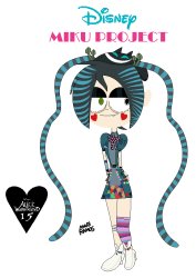 Disney Miku Project - Underland Type Meme Template