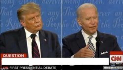 presidential debate Meme Template