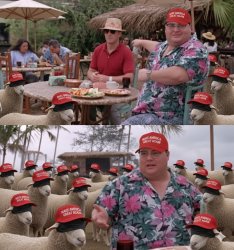 JURRASIC SHEEP Meme Template