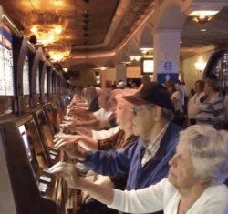 casino old people Meme Template