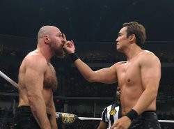 Moxley and Okada Meme Template