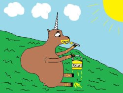 Canelcorn Paint Meme Template