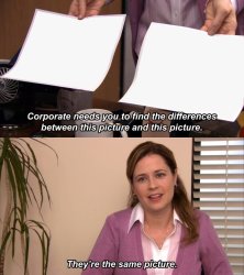 Office Same Pictures Meme Template
