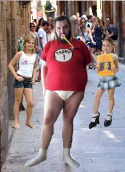 Fat man in a diaper Meme Template