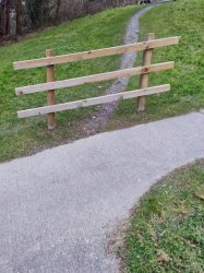 Fence across path fail Meme Template