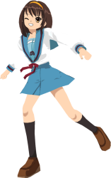 Haruhi Suzumiya Meme Template