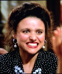 Elaine Funny Face Seinfeld Meme Template