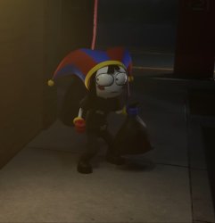 A wild pomni appeared Meme Template