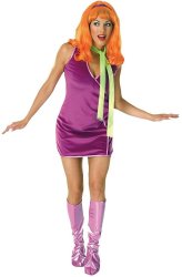 Daphne Blake Scooby-Doo Cartoon 60's Hippie Fancy Dress Hallowee Meme Template