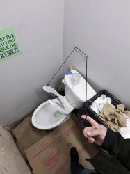 Subpar public bathroom brag Meme Template