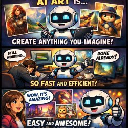 AI art is better Meme Template