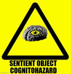 Sentient object Meme Template