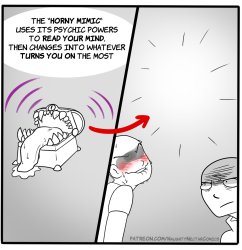 Horny mimic Meme Template