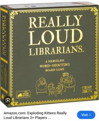 Loud librarians Meme Template