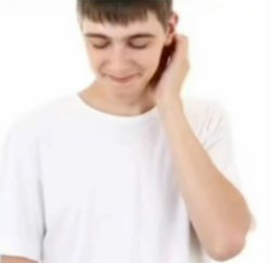 white tee guy Meme Template